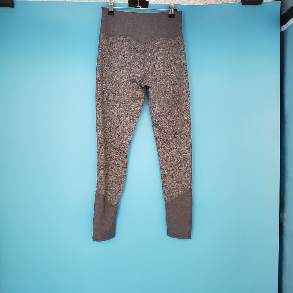 NEW Zobha Leggings Size Medium High Waist Ankle Gray - Picture 3 of 7